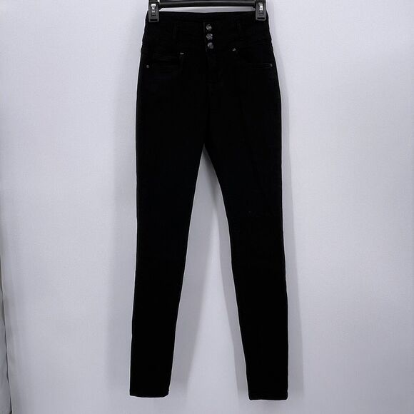 Wild Blue Sz 0 High Rise Skinny Jeans Jeggings Stretch Denim Leggings Casual - Picture 1 of 10